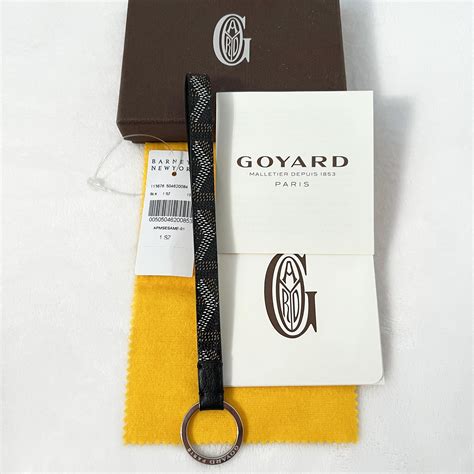 goyard keychain cost|Goyard sesame key rings.